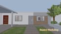 do architectural 3d modeling with a minimalist style