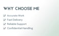 be your virtual assistant for data entry and admin work
