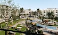 render 3d property development,apartment complex,housing estate,cgi central park