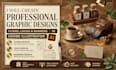 do professional graphic design, flyer and logo design