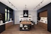 do 3d interior design for kitchen, bathroom, bedroom and render