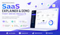 create a saas website walkthrough, software screencast tutorial, app demo video