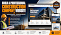 design construction website contractor hvac website handyman roofing website