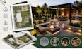 hardscape design plan outdoor construction layout garden space planning backyard
