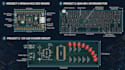 design custom rp2040, qmk keyboard and 12v chaser pcb project