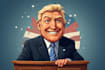 make a hilarious political cartoon art
