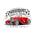 create vintage classic car and off road logo design