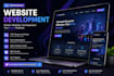 design and develop a modern website using HTML CSS javascript