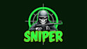 make eye catching sniper shooter logo only 12 hours