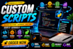 develop python automation scripts, bots and custom tools