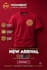 design apparel mockup and clothing brand poster