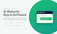 develop ai website, ai app and ai software full stack dev