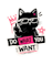 create a cute animal sticker