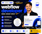 be webflow developer, figma to webflow, webflow expert, webflow development