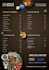 design premium restaurant, cafe and fast food menu