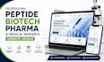build peptide website, biotech website, or pharma website store