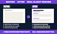 write you a resume that gets interviews and passes ats