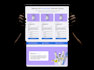 do modern figma website design or landing page UI UX in 3 days