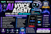 build a custom ai voice agent and call bot for your business
