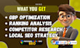 improve your google maps SEO ranking and local map visibility