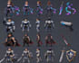 create stylized low poly game characters, vtuber avatars and npcs