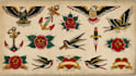 draw unique traditional tattoo design