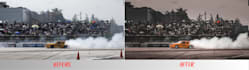 professional car photography, drift, motion and static shots
