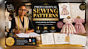 create professional kids dress sewing patterns, pattern and sewing instructions