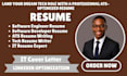write ats software engineer and software developer resumes