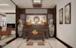 top notch 3d villa interior, basement layout render,airbnb apartment,dining area