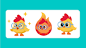 create character mascot rive, lottie animations web and app