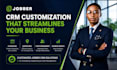 customize jobber CRM scheduling dispatching client management