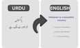 do urdu to english translation and conversation practice