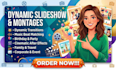 do dynamic photo slideshow video and photo montage