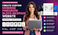 create custom mobirise pinegrow blocs nicepage website wordpress bricks builder