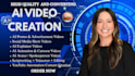create custom ai video editing, ai image editing , fix logo, art, text
