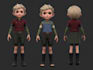 create cute 3d toys, cartoon characters, chibi characters, and bjd models