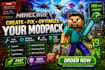 create fix optimize modpack minecraft forge cobblemon palworld server setup menu
