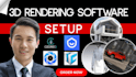 setup 3d rendering software planner 5d keyshot coohom hover cedreo selfcad vray