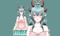 create live2d vtuber model, vtuber rigging, and anime avatar