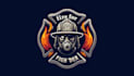 design a fire fighter department logo for your brand