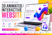 fix 3d animated website spline animation threejs webgl crypto wordpress website