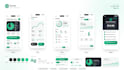 design a modern mobile app UI UX in figma