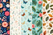 design high quality seamless patterns and textile prints