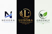 professional minimalist business logo