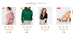 build a responsive e commerce front end using tailwind CSS