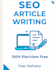 write SEO blog articles and websites