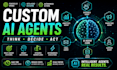build ai agents, voice agents, n8n make automation, ai automation workflows, rag