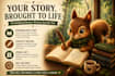 create a personalized illustrated story with ai art