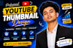 design eye catching youtube thumbnails with high CTR
